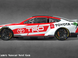 2022 Camry Nascar Next Gen 3D Model