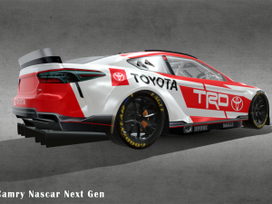 2022 Camry Nascar Next Gen 3D Модель