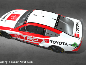2022 Camry Nascar Next Gen 3D Модель