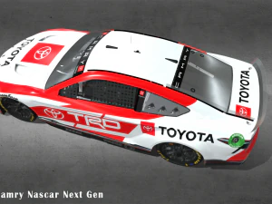 2022 Camry Nascar Next Gen 3D Model