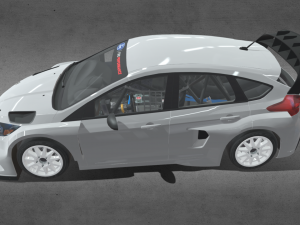 Focus RS RX Ken Block Gymkhana Modelo 3D