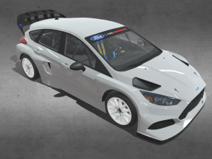 Focus RS RX Ken Block Gymkhana Modelo 3D