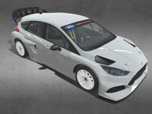 Focus RS RX Ken Block Gymkhana 3D Model