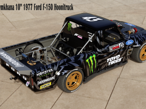 Ken Blocks F-150 Hoonitruck Gymkhana 10 Modelo 3D