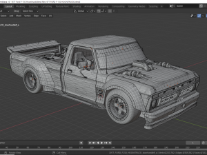 Ken Blocks F-150 Hoonitruck Gymkhana 10 Modelo 3D