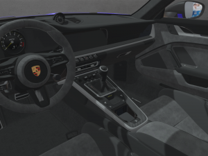 2022 Porsche 911 992 GT3 3D Model