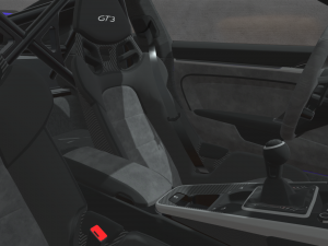 2022 Porsche 911 992 GT3 3D Model