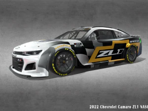 2022 Chevrolet Camaro ZL1 NASCAR Yeni Nesil 3D Model