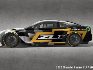 2022 Chevrolet Camaro ZL1 NASCAR Next Gen Modello 3D
