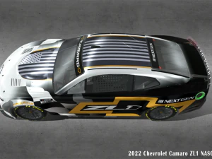 2022 Chevrolet Camaro ZL1 NASCAR Next Gen 3D Model