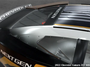 2022 Chevrolet Camaro ZL1 NASCAR Next Gen 3D Model
