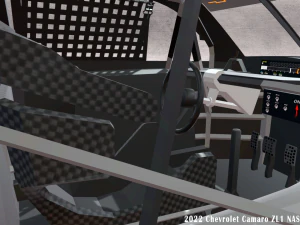 2022 Chevrolet Camaro ZL1 NASCAR Next Gen 3D Model
