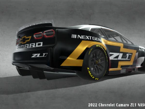2022 Chevrolet Camaro ZL1 NASCAR Next Gen 3D Model