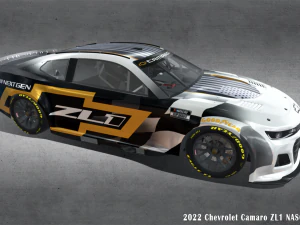 2022 Chevrolet Camaro ZL1 NASCAR Next Gen 3D Model