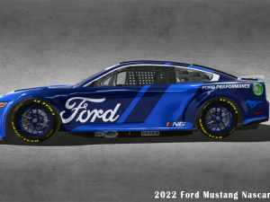 2022 F Mustang Nascar Next Gen 3D Model