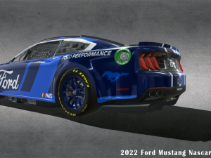 2022 F Mustang Nascar Next Gen 3D Model