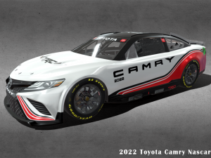 2022 Toyota Camry Nascar Next Gen 3D मॉडल