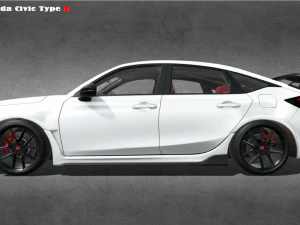 2023 Honda Civic Tip-R 3D Model