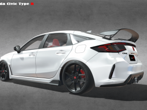 2023 Honda Civic Type-R 3D Model