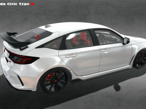 2023 Honda Civic Type-R 3D Model