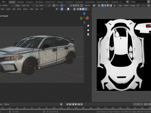 2023 Honda Civic Type-R 3D Model