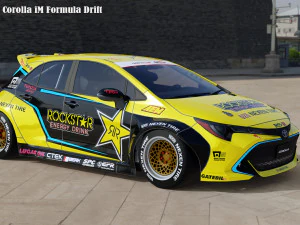 RWD Toyota Corolla iM Formula Drift 3D Model