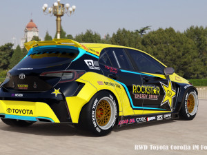 RWD Toyota Corolla iM Formula Drift Modelo 3D
