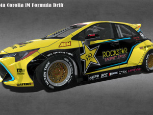 RWD Toyota Corolla iM Formula Drift Modelo 3D