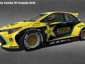 RWD Toyota Corolla iM Formula Drift 3D Model