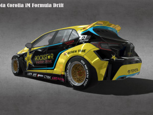 RWD Toyota Corolla iM Formula Drift Modelo 3D