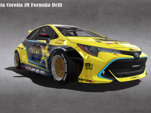 RWD Toyota Corolla iM Formula Drift Modelo 3D