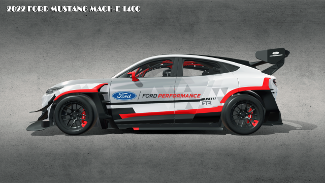 2022 Mustang Mach-E 1400 Modelo 3D .c4d .max .obj .3ds .fbx .stl .blend 