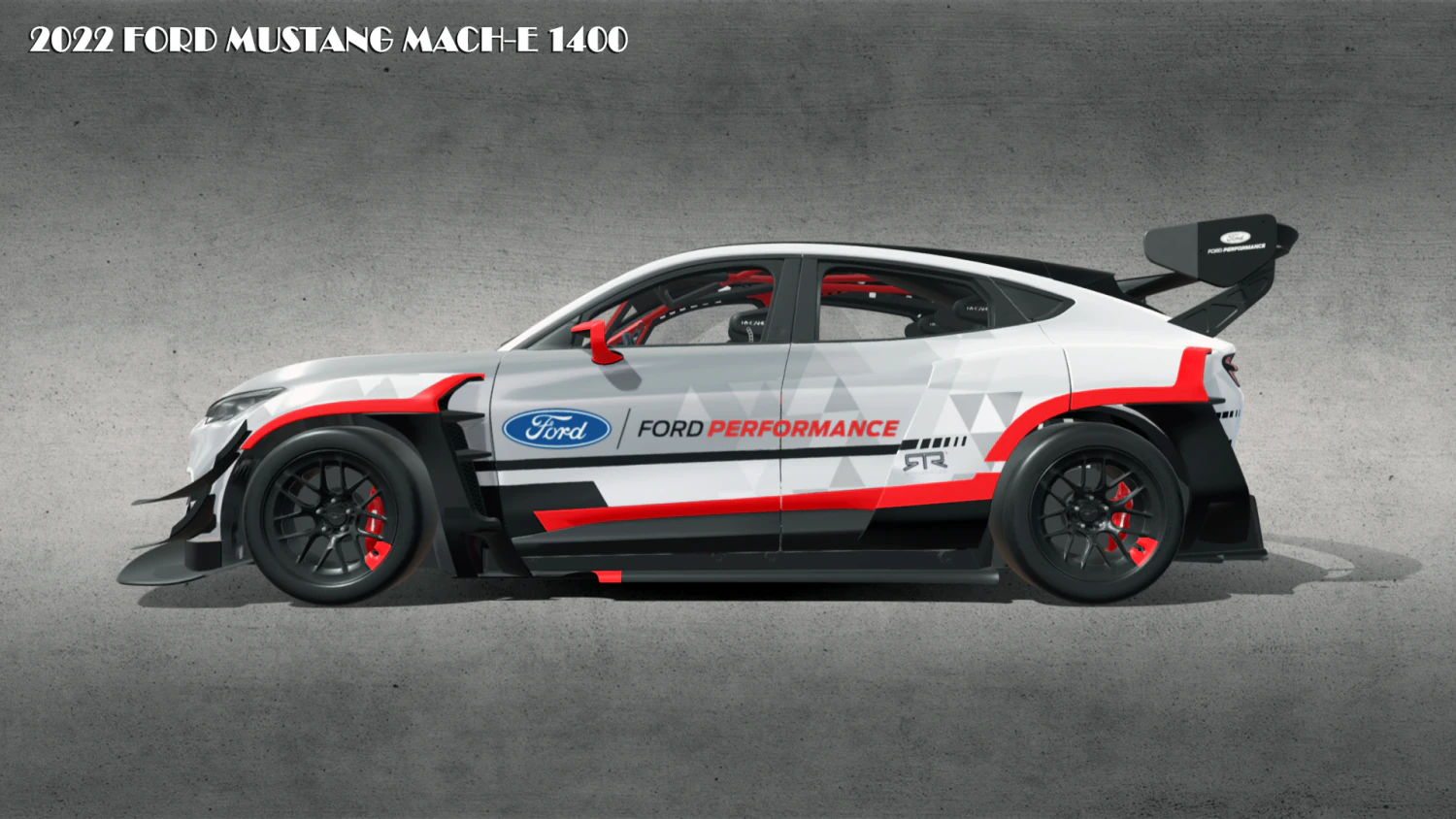 2022 Mustang Mach-E 1400 3D Model .c4d .max .obj .3ds .fbx .stl .blend