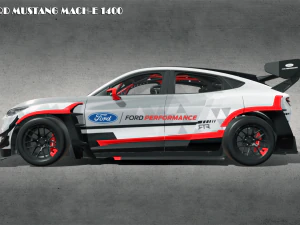 Mustang Mach-E 1400 del 2022 Modello 3D
