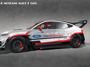 2022 Mustang Mach-E 1400 3D Model