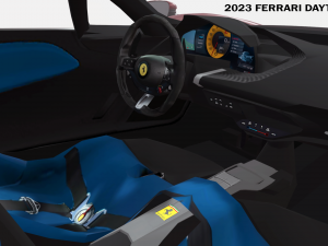 2023 Ferrari Daytona SP3 Model 3D