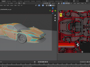 2023 Ferrari Daytona SP3 Model 3D