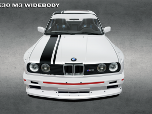 E30 325i M3 WIDEBODY 3Dモデル
