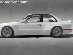 E30 325i M3 WIDEBODY 3Dモデル