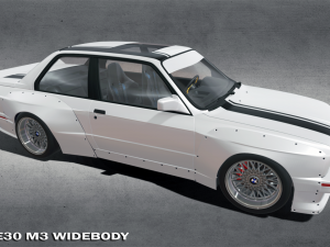 E30 325i M3 WIDEBODY 3Dモデル