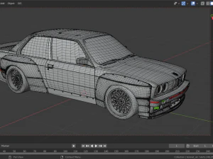 E30 325i M3 WIDEBODY 3D Model