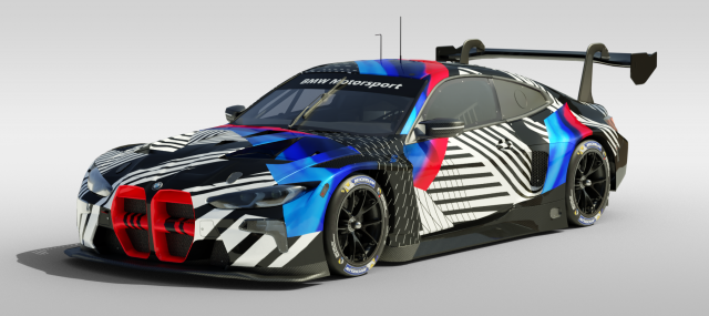 2021 M4 GT3 3Dモデル .c4d .max .obj .3ds .fbx .stl .blend 