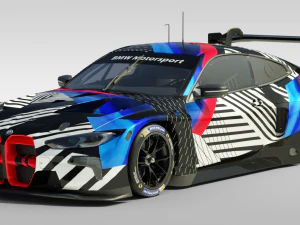 2021 M4 GT3 3D Model