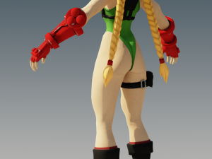 Cammy White Full Rig Modèle 3D