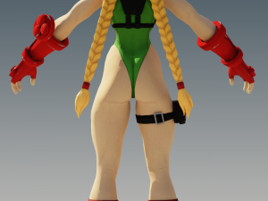 Cammy White Full Rig Modèle 3D