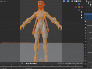 Cammy White Full Rig Modèle 3D