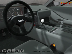 DMC DeLorean Special Wide Edition 3D Model