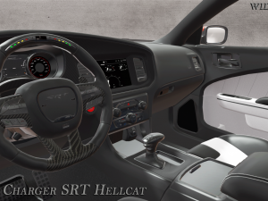 Dodge Charger SRT Hellcat Extra Widebody 3D Модель