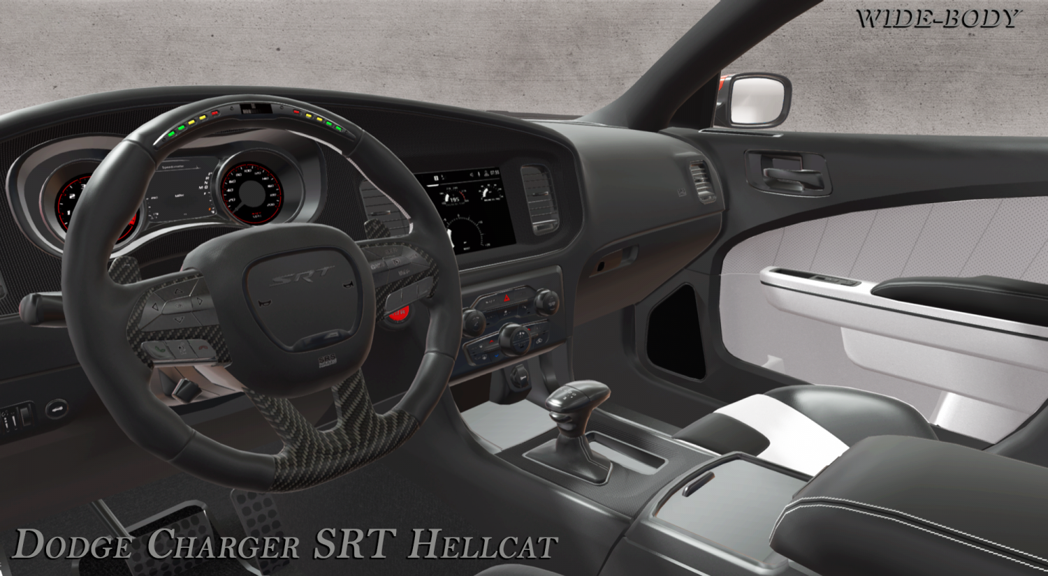 2016 dodge charger hellcat interior on sale