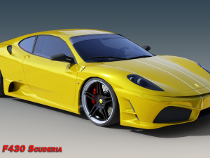 2023 Ferrari F430 Scuderia 3D Model